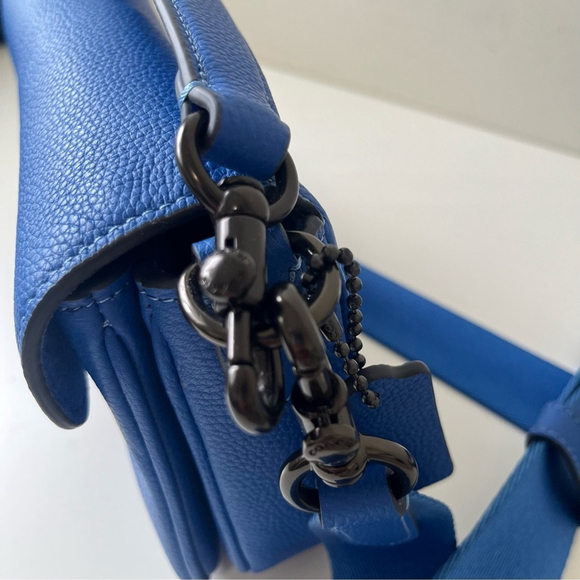 NWOT Coach 1941 Tabby Messenger Bag in Royal Blue - Picture 7 of 16